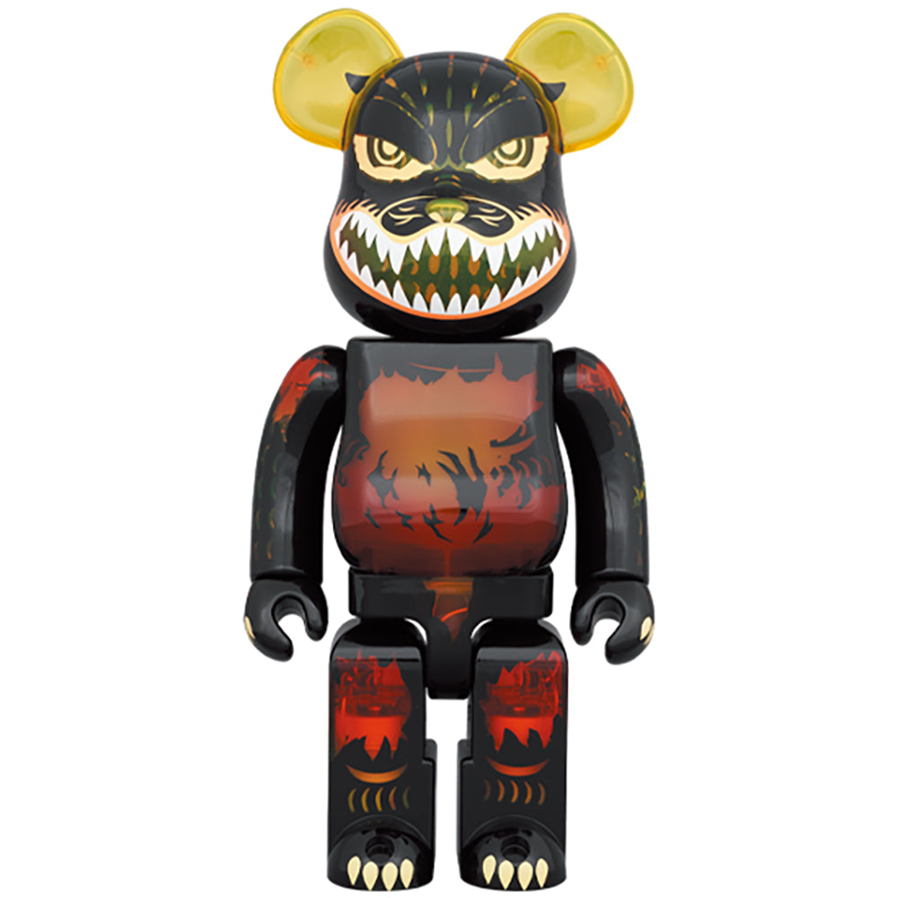 HF BE@RBRICK 400% Godzilla vs Destoroyah clear yellow