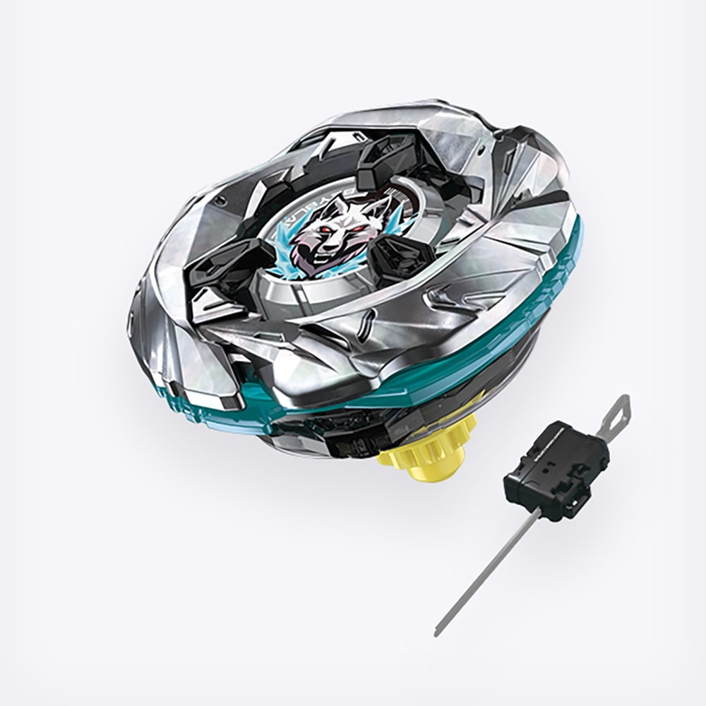 BBX-STA BeybladeX Starter UX-08 Silver Wolf 3-80FB Set
