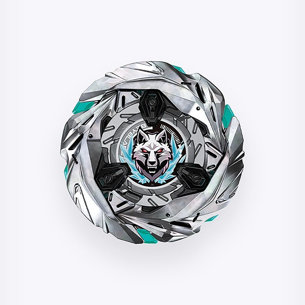 BBX-STA BeybladeX Starter UX-08 Silver Wolf 3-80FB Set